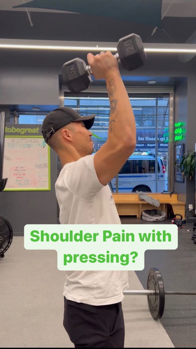 Shoulder tightness or pain with overhead pressing?

Try putting a bar at an angle. 

This will allow you to still strengthen the muscles of your shoulder without forcing overhead movements.

Try it out today!
-
#upfittrainingacademy #shoulderday #landminepress #shoulderpain #biomechanics #goodtechnique